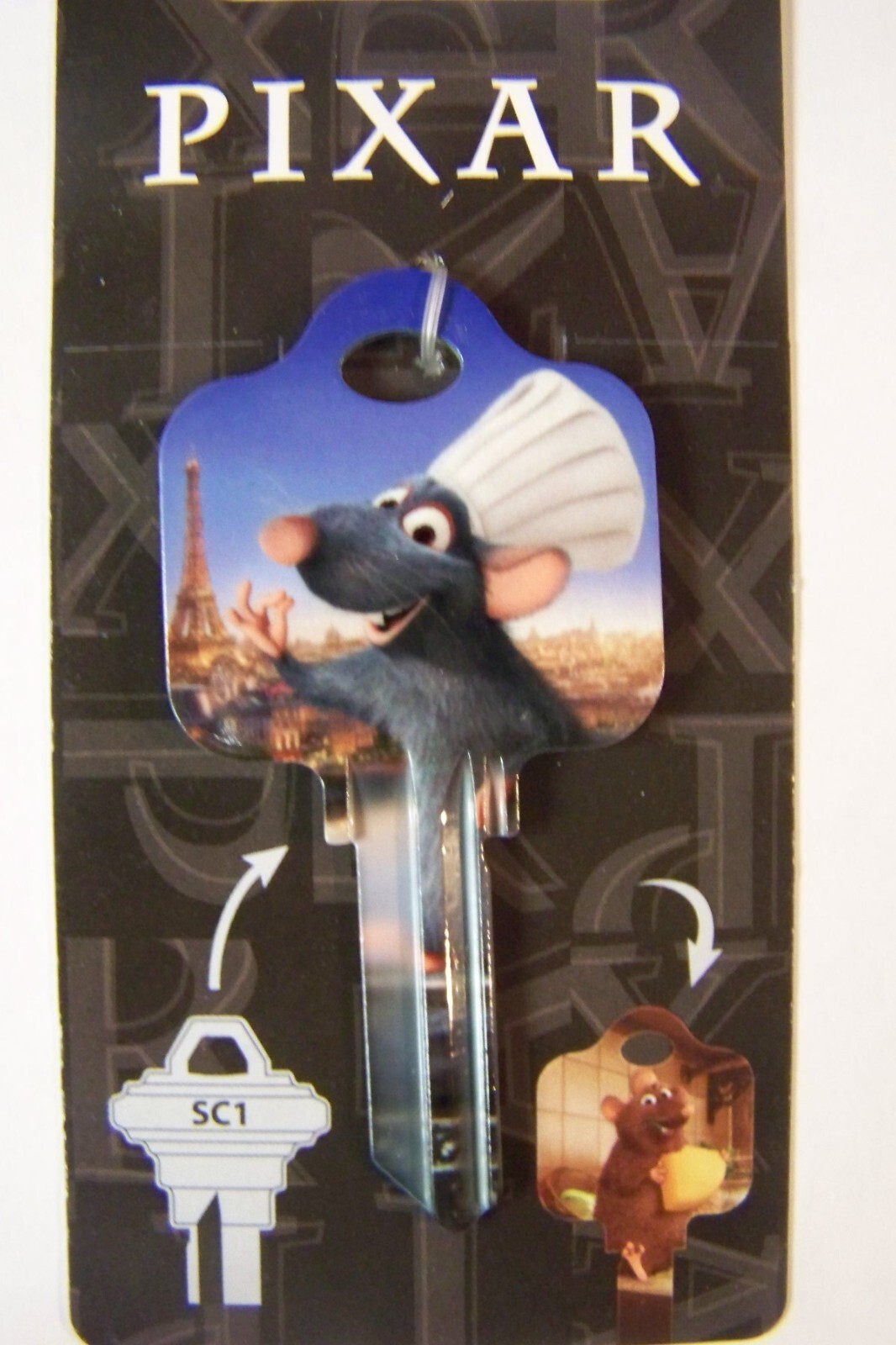 Ratatouille Pixar Schlage SC1 house key blank