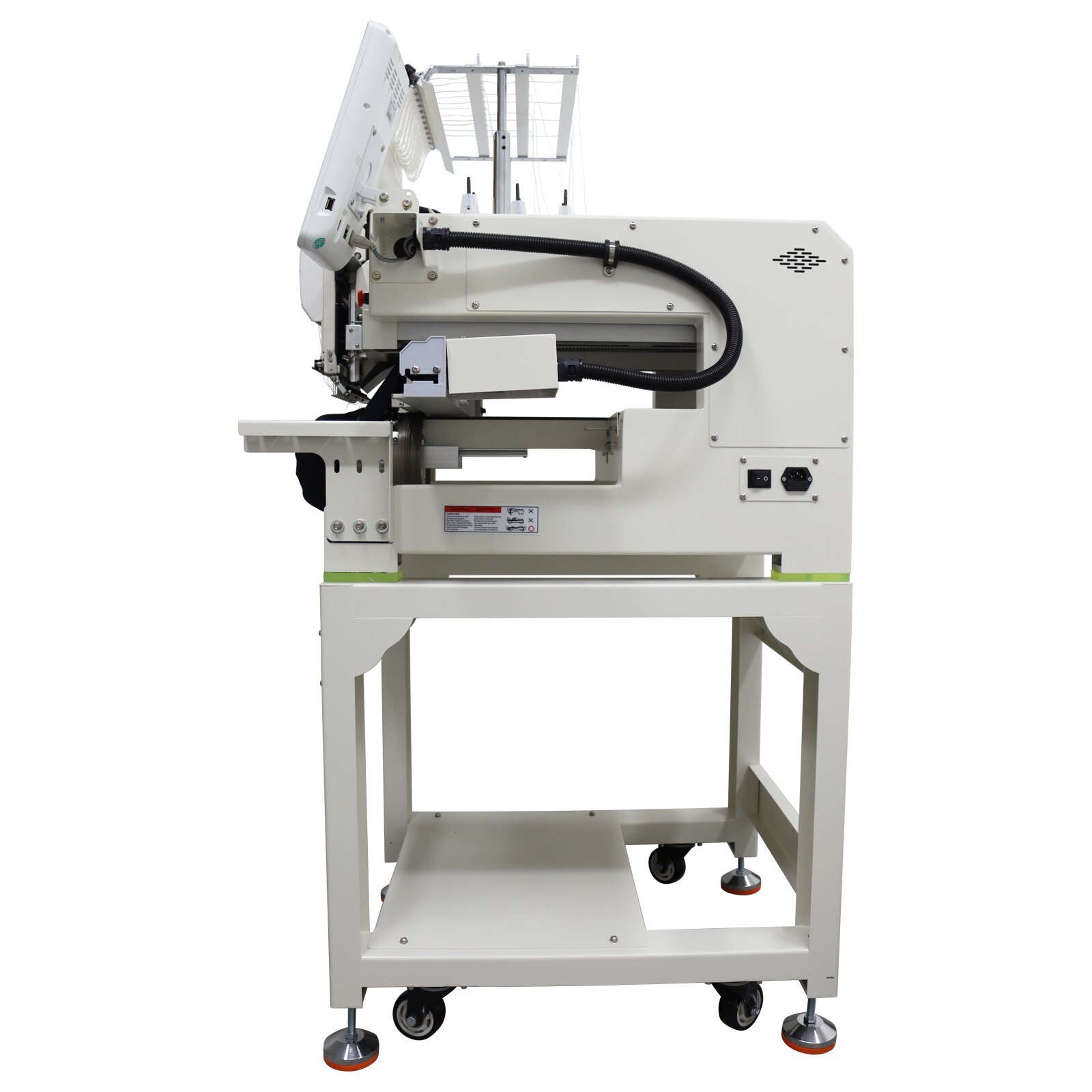Commercial Automatic Embroidery Machine12 Needles for Embroidery W/ Touch Screen