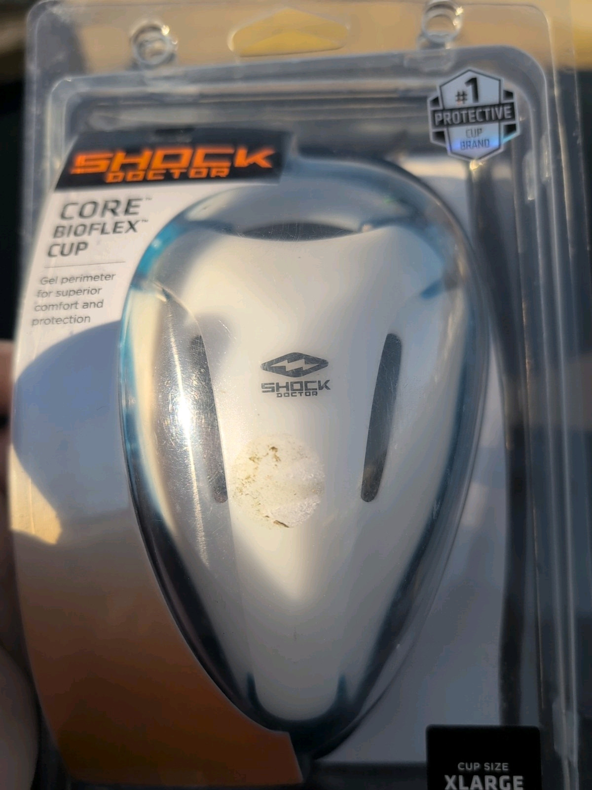 Shock Doctor Men's Core BioFlex Cup Size X Large Open Box