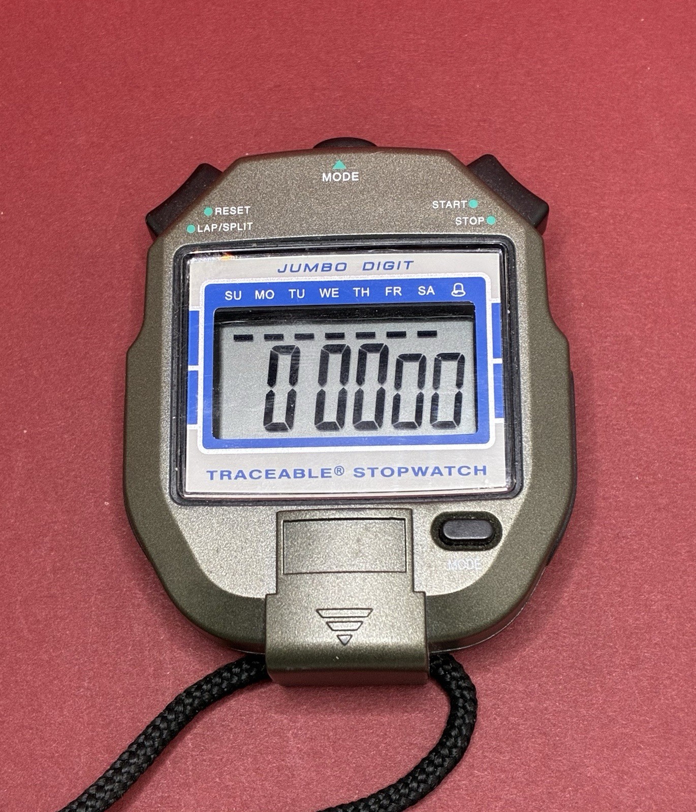 Traceable 1051 Digital Stopwatch Large Big Digit Stop Watch