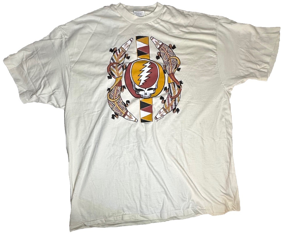 Grateful Dead Southwest Hanes Beefy T-Shirt Single Stitch 1993 GDM XXL Deadstock