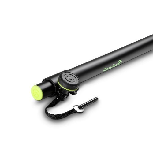 Gravity SP 2332 B Stands & Tripods Adjustable speakers rod 35 mm to M20, 1400 mm