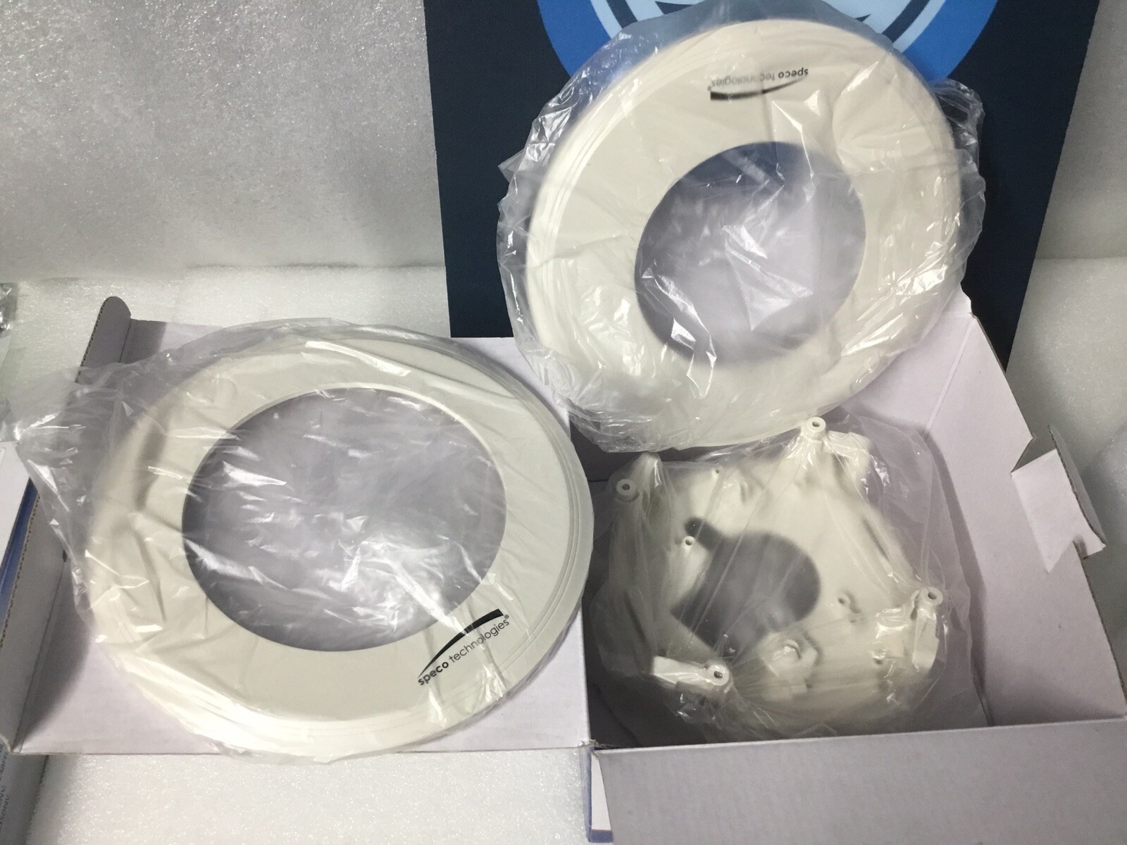Speco Technologies DFM Tile Ceiling Flush Mount Kit For Dome CCTV Cameras NEW!