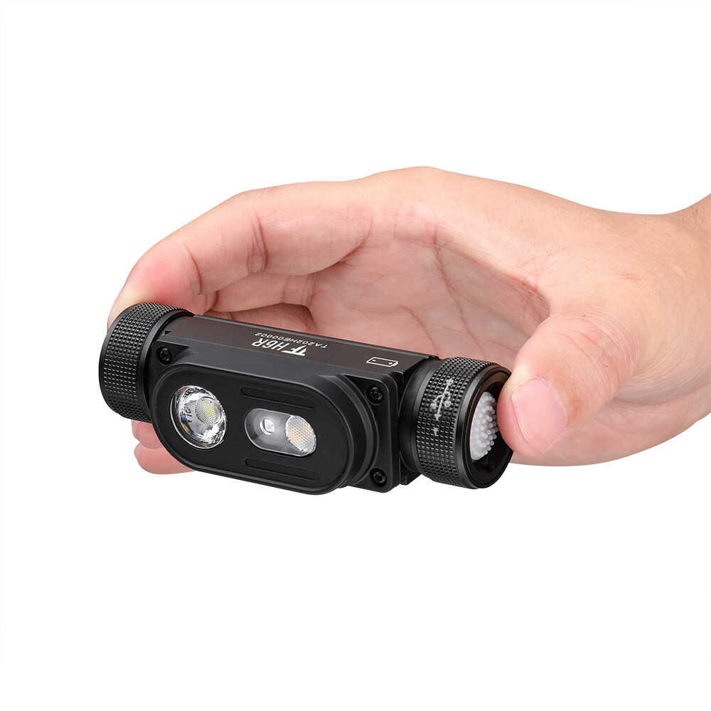 TrustFire 1350LM Rechargeable Headlamp Waterproof Headlight W/Red /Floodlight US