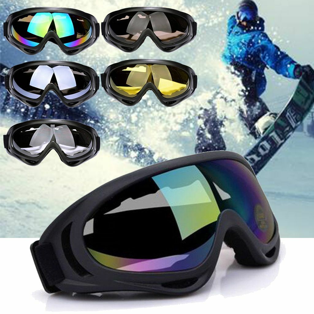 Adults Winter Snow Sports Goggles Ski Snowmobile Snowboard Skate Glasses Eyewear