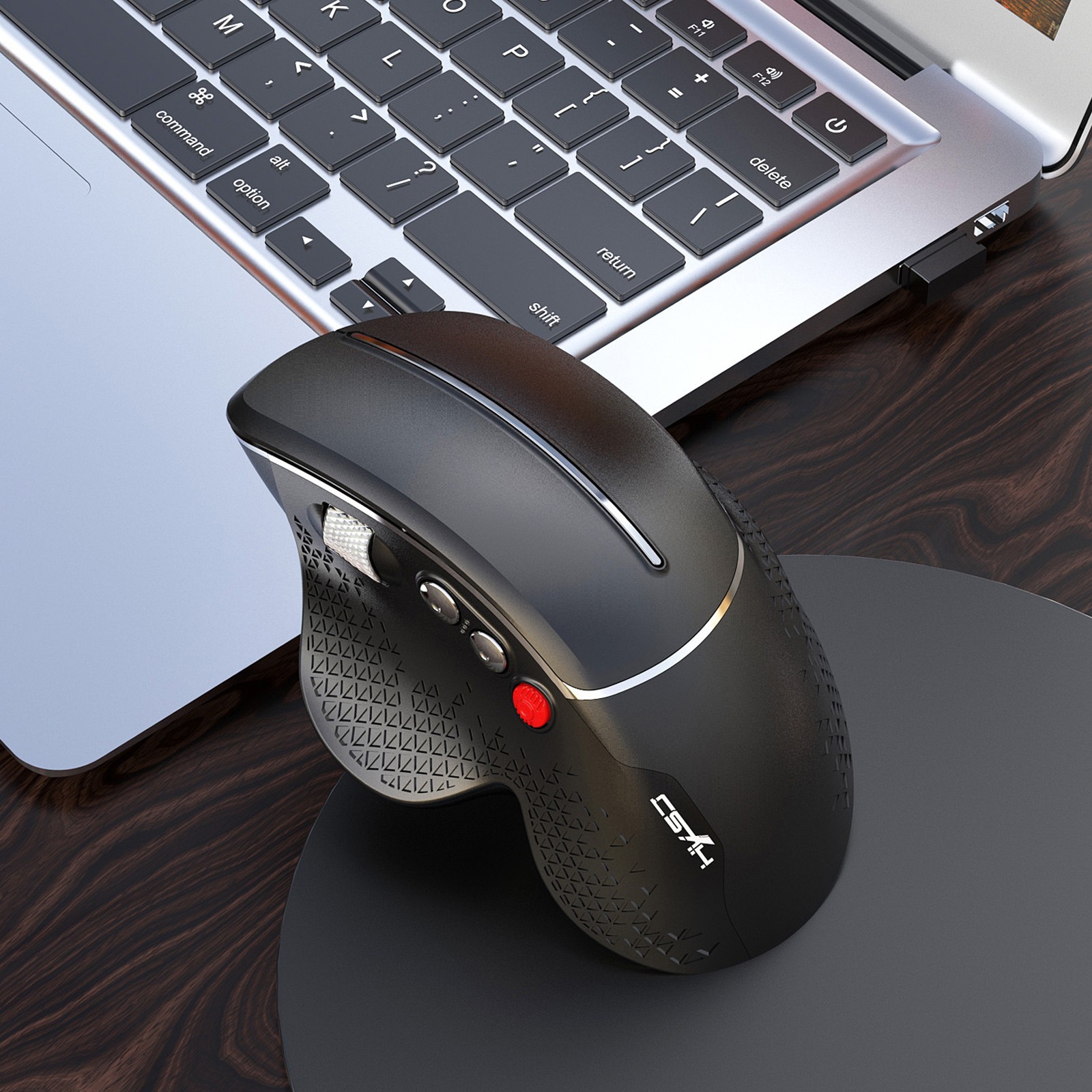 Wireless Vertical Mouse 2.4G Ergonomic Vertical Gaming Mouse 6-Button Desig EBSE