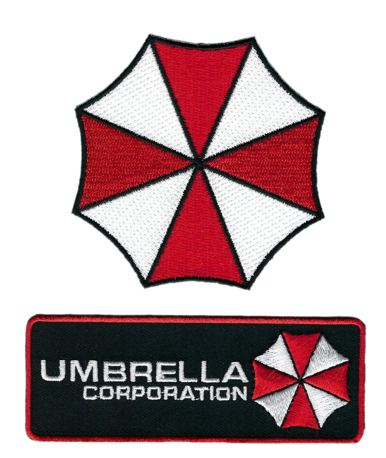 2pc Umbrella Corporation Resident Evil Biohazard Costume Patch