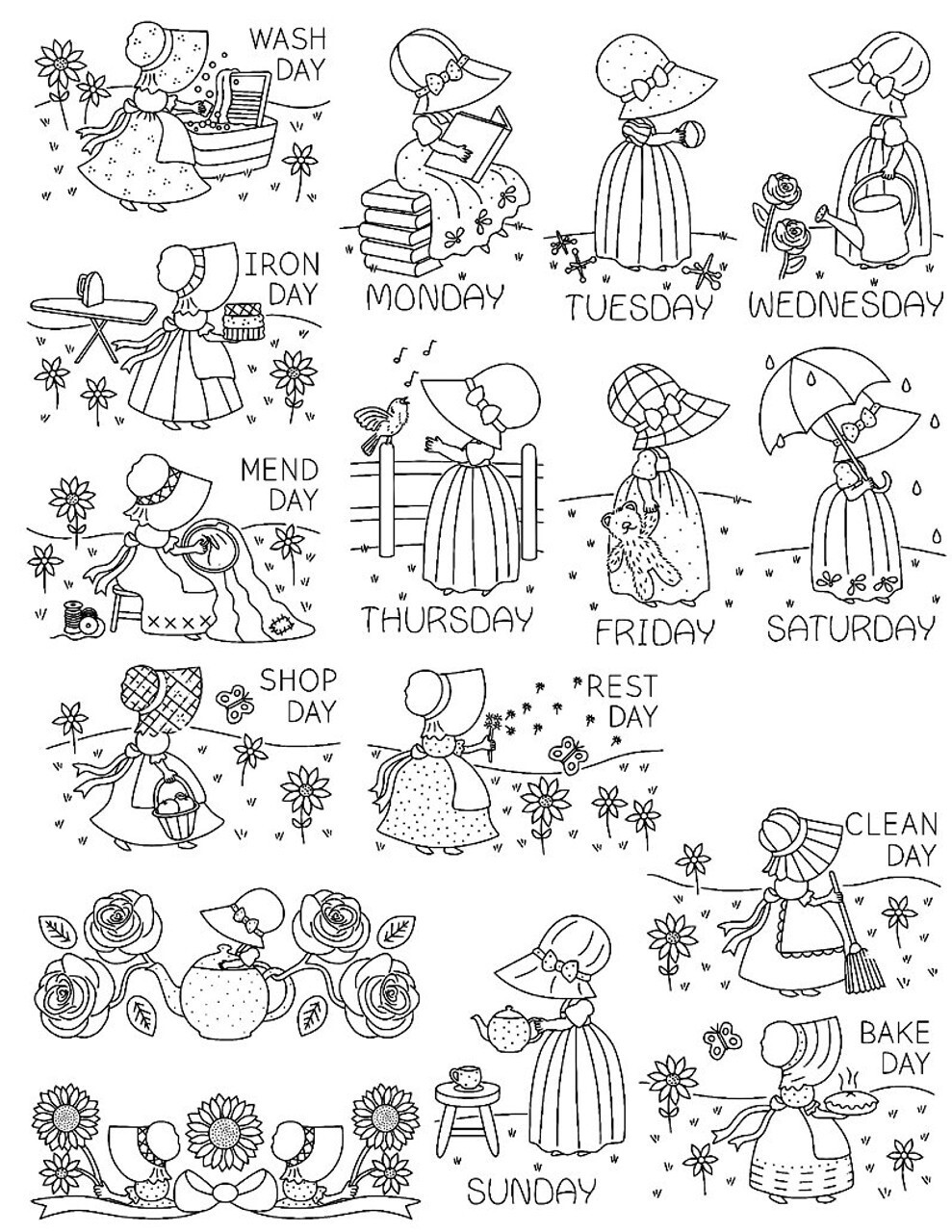 COLONIAL PATTERNS HOT IRON TRANSFERS - 400 SERIES - YOU PICK !
