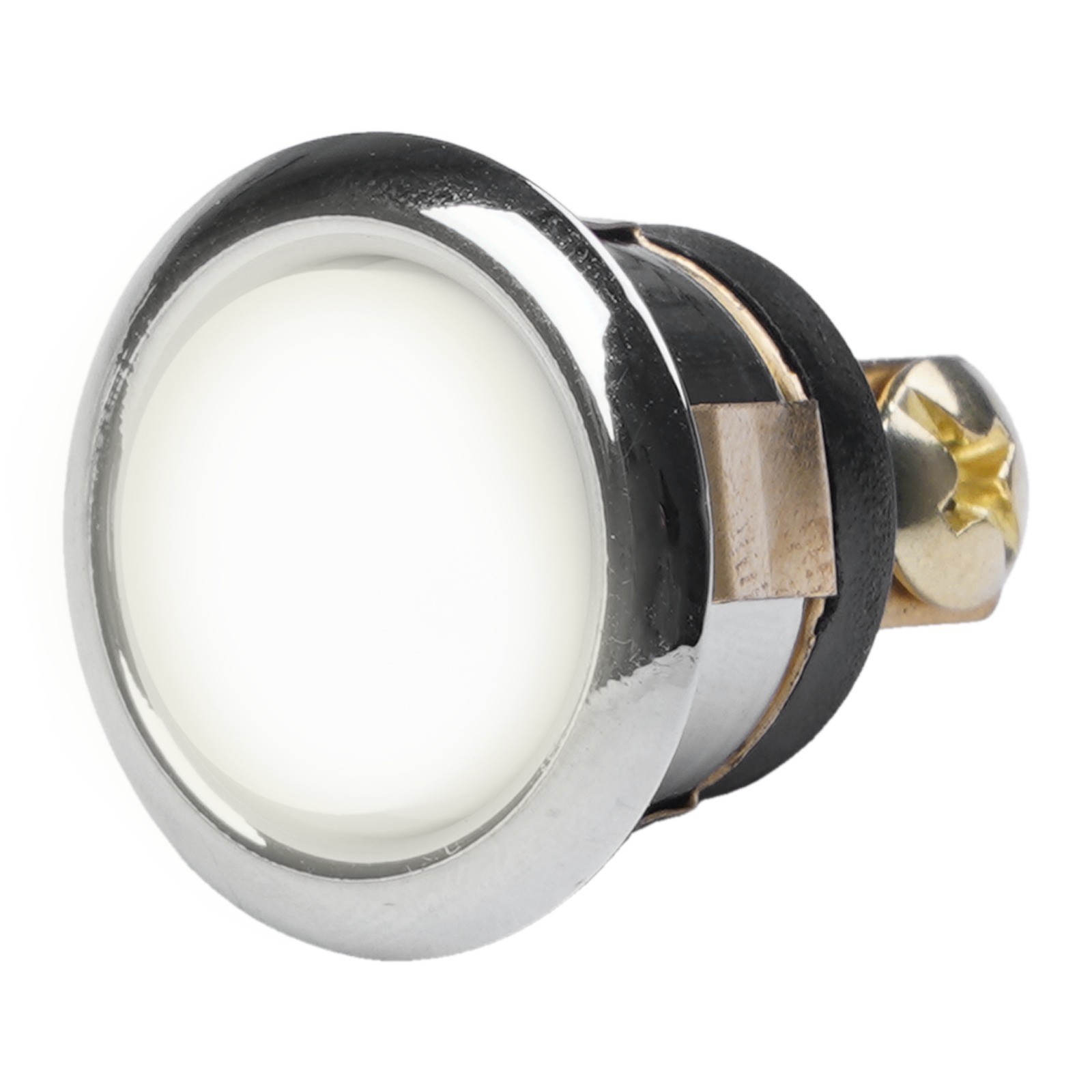 2 Pack Wired Doorbell Button with White LED Light for Easy Replacement
