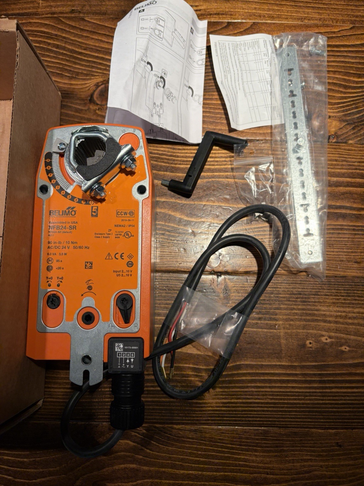 Belimo NFB24-SR Damper Actuator New Open Box Never Used