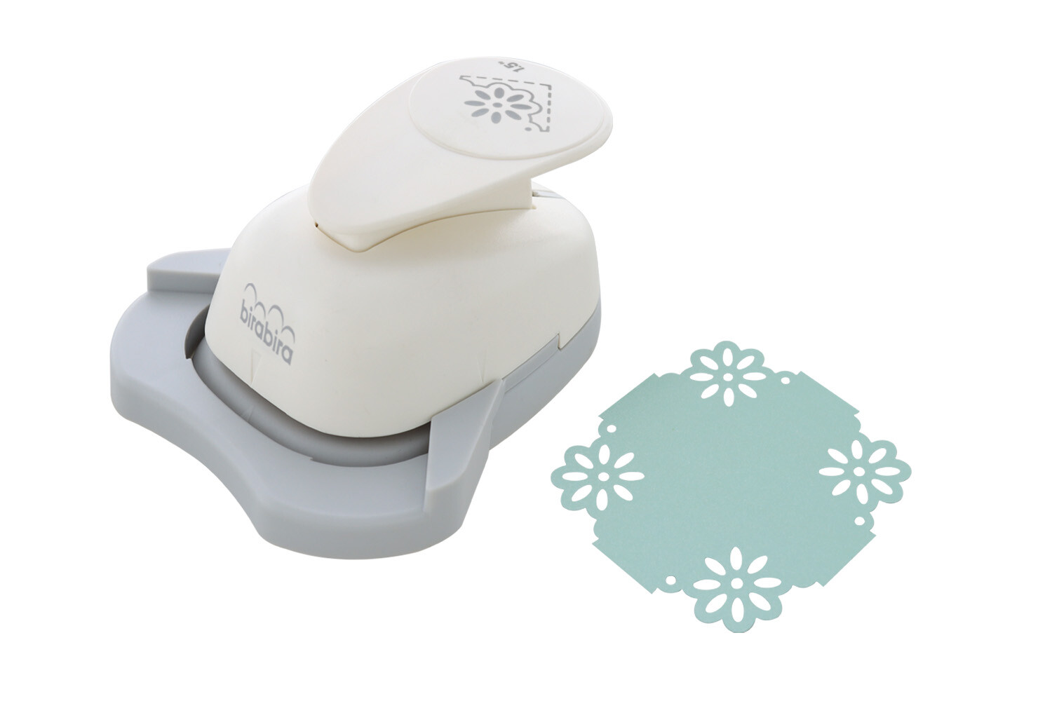 Bira Craft 1.5 Daisy Shape Paper Craft Lever Corner Punch for Scrapbooking