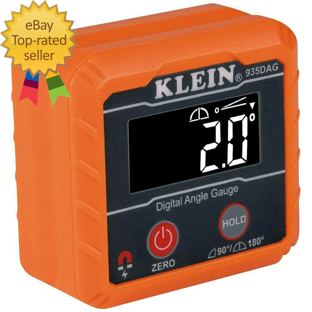 Digital Angle Gauge and Digital Leveler, Magnetic Mount