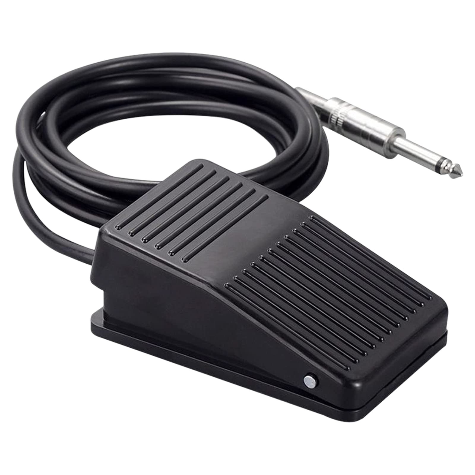 Foot Pedal Switch with 5FT Clip Cord | Durable Abs Material | Standard 1/4 Plug