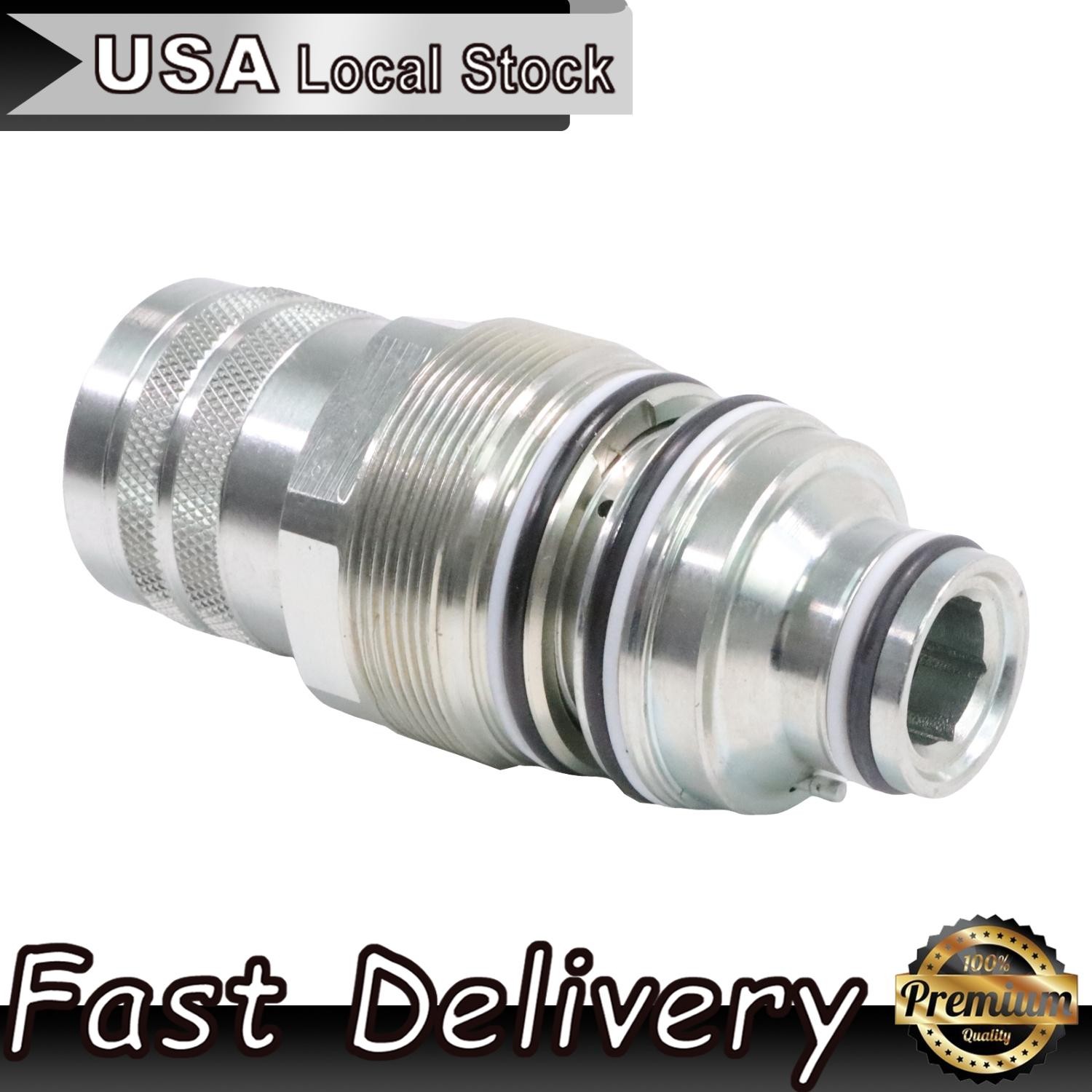 Hydraulic Female Coupler 6680018 46mm For Bobcat753 S185 T190 Skid Steer Loader