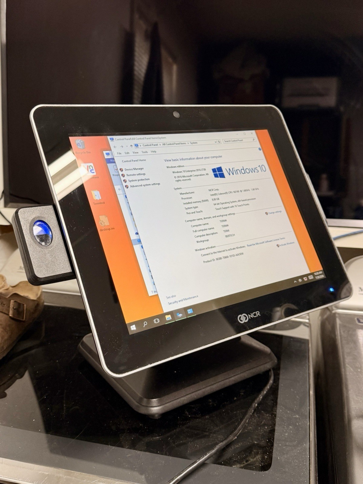 NCR 7761 Touchscreen POS Terminals –w/ Power Supplies, MSR & Fingerprint Readers