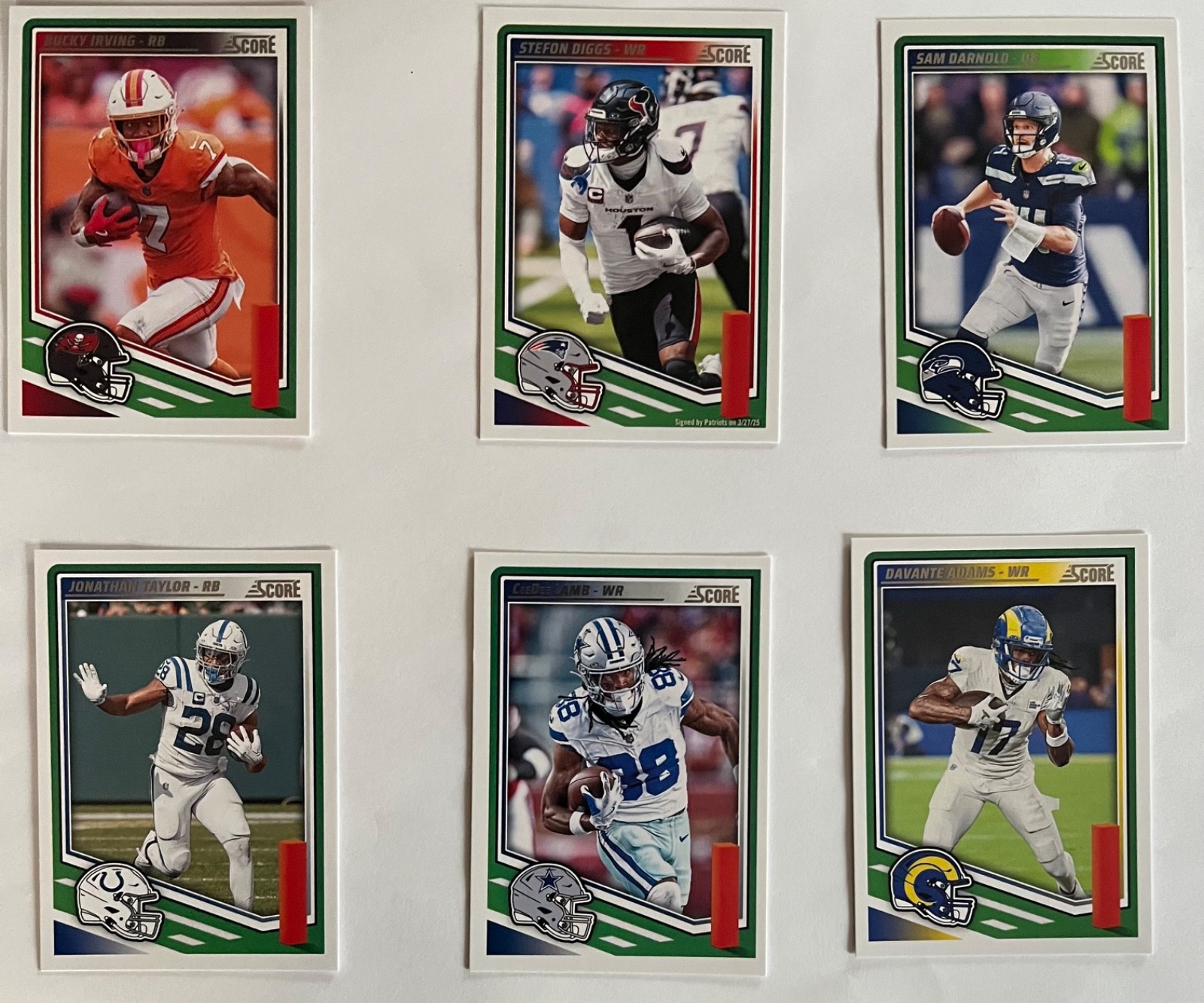 2025 Score Football Base Vet Cards You Pick Complete Your Set 1-300 MUST BUY 2+