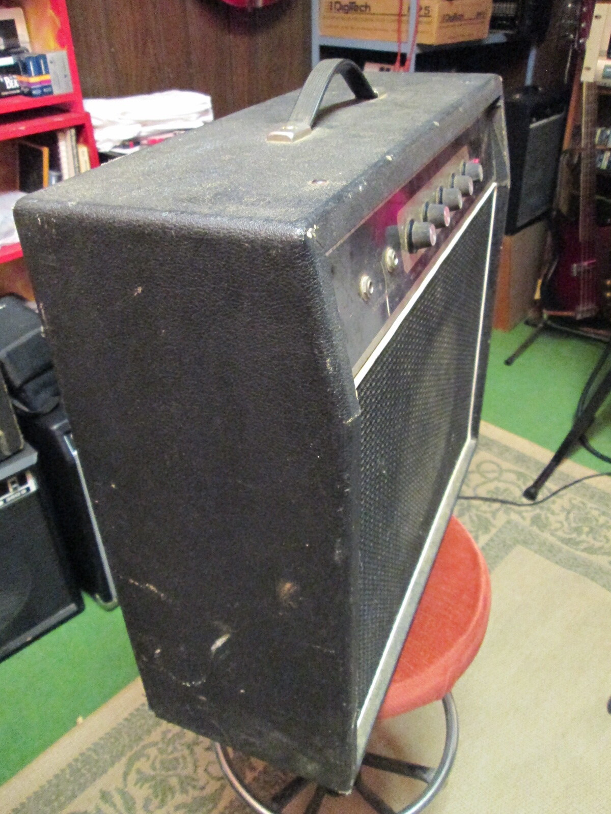 HARMONY model 7490-90 vintage solid state amp combo amplifier w/ tremolo