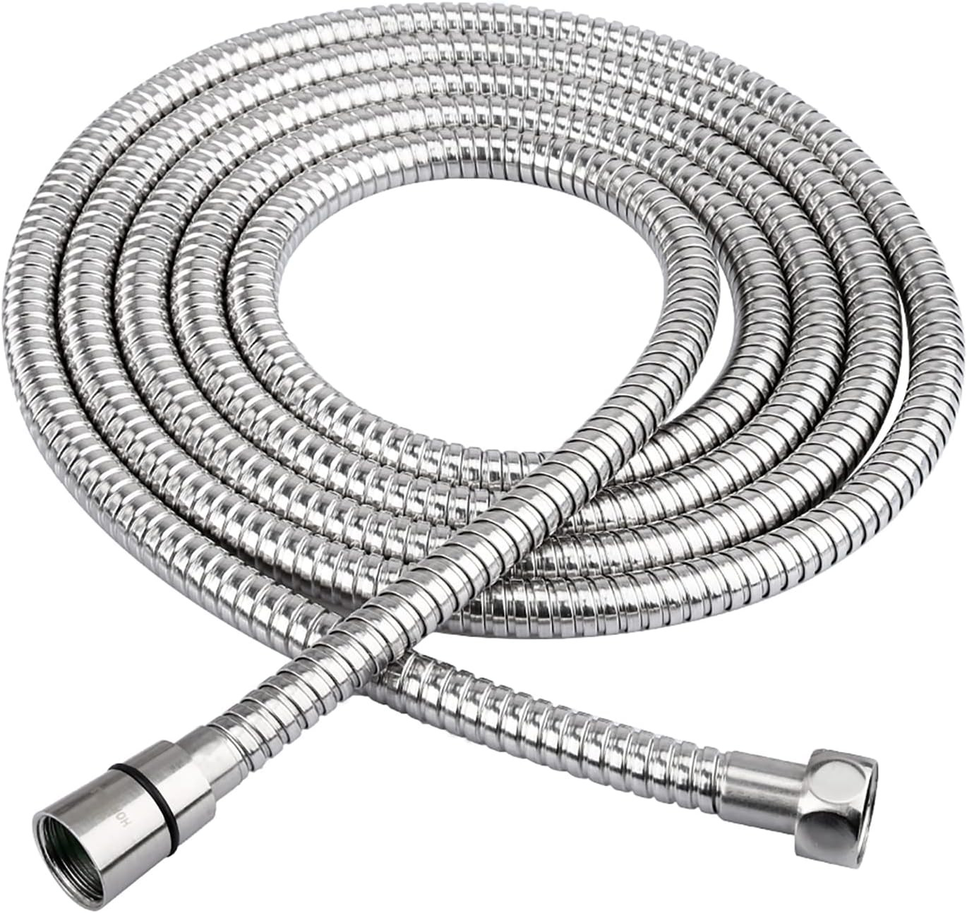 HOMEIDEAS 118 Inches Shower Hose, 10 Feet Extra Long 304 Stainless Steel Handhel
