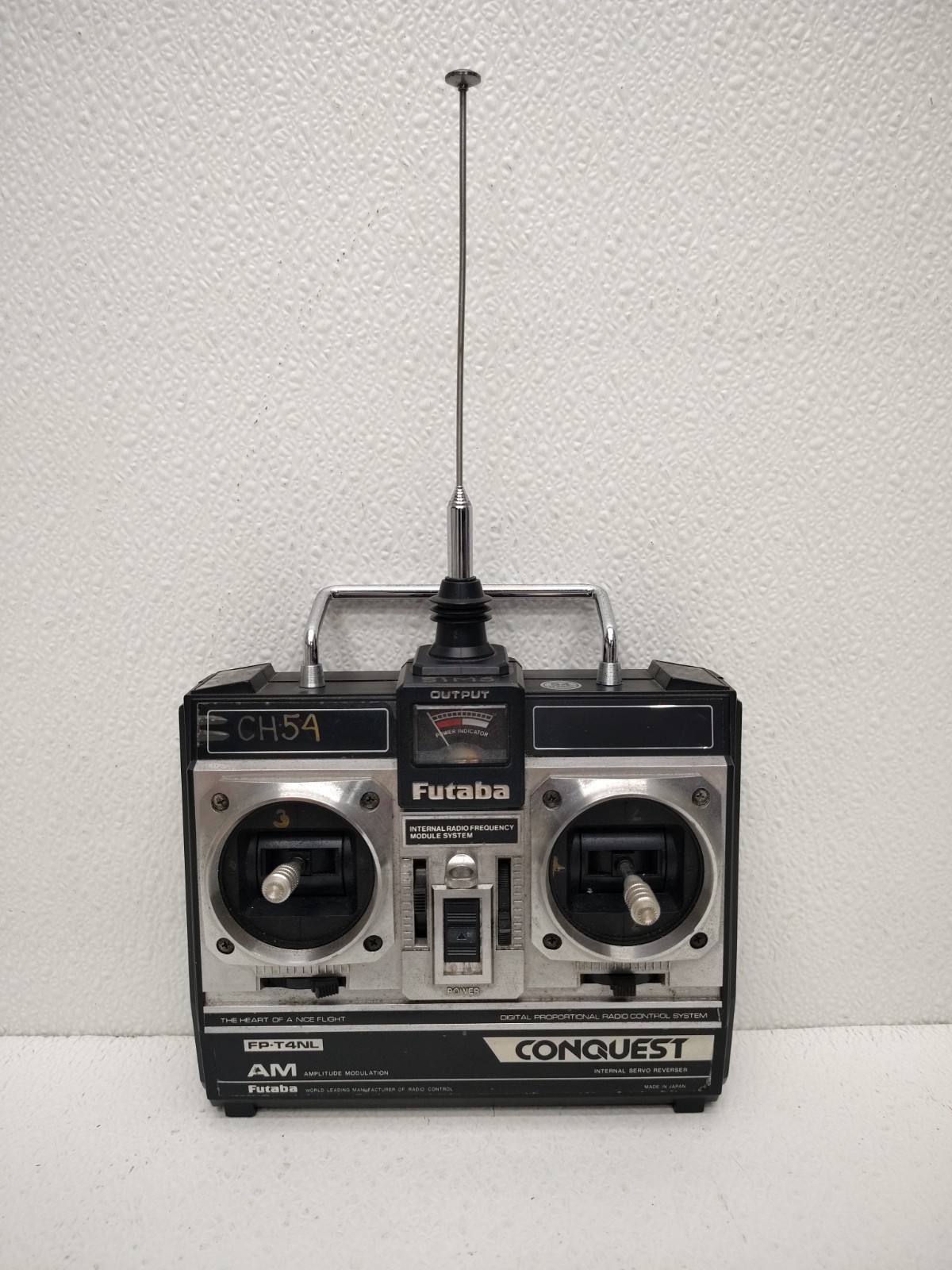 FUTABA CONQUEST FP-T4NL RC Plane / Airplane Remote Controller *AS IS / UNTESTED*