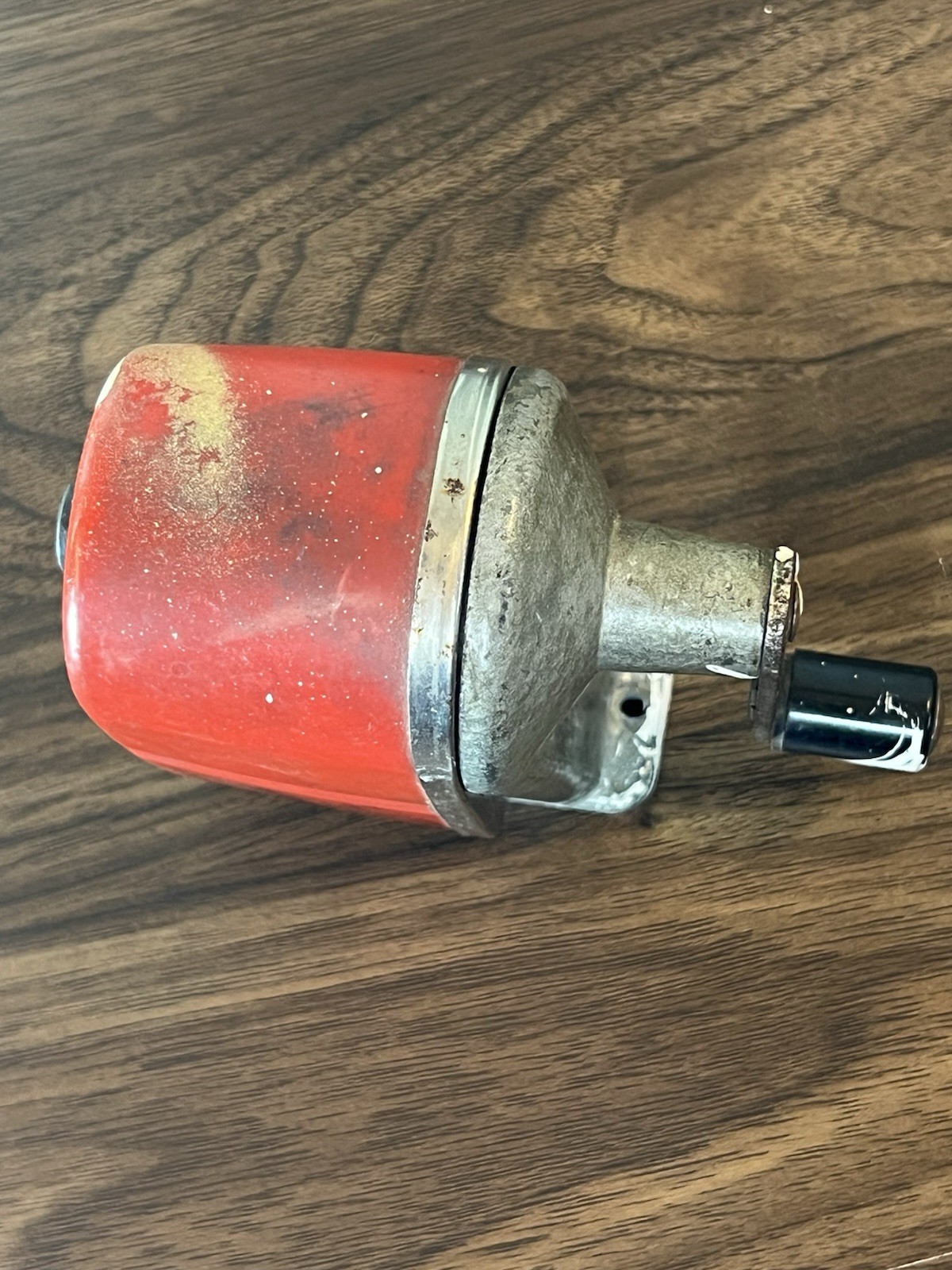 Vintage Red Pencil Sharpener Apsco Midget Desk or Wall Mount Old School
