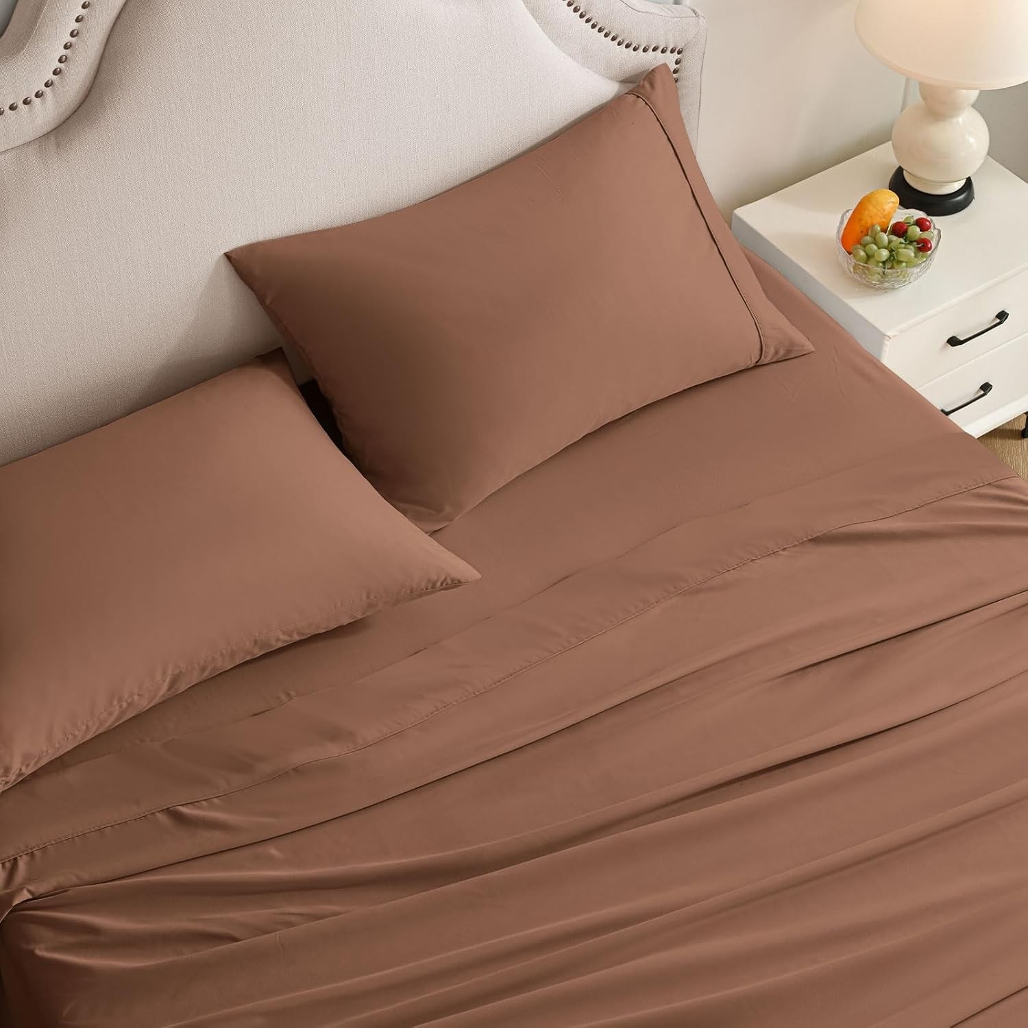 Twin Sheet Set, 3 Piece Hotel Luxury Soft Microfibre Sheet Set