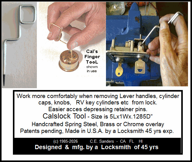 Calslock Fingersquare Tool