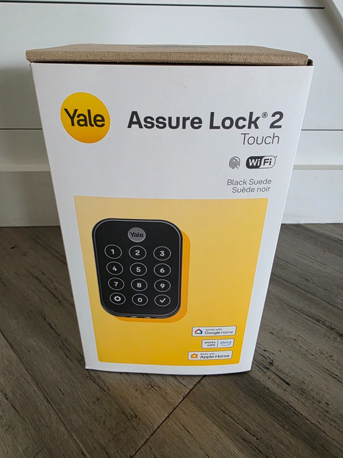 New Yale Assure Lock 2 Touch Deadbolt & Keypad, Black Suede - YRD430-F-WF1-BSP