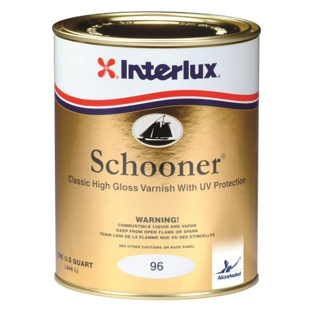 Interlux 5507935 Y96 SCHOONER VARNISH QT