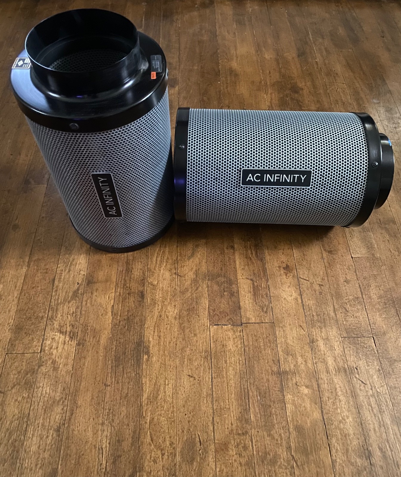 2 COUNT! AC Infinity AC-DCF6 6" Carbon Duct Filter