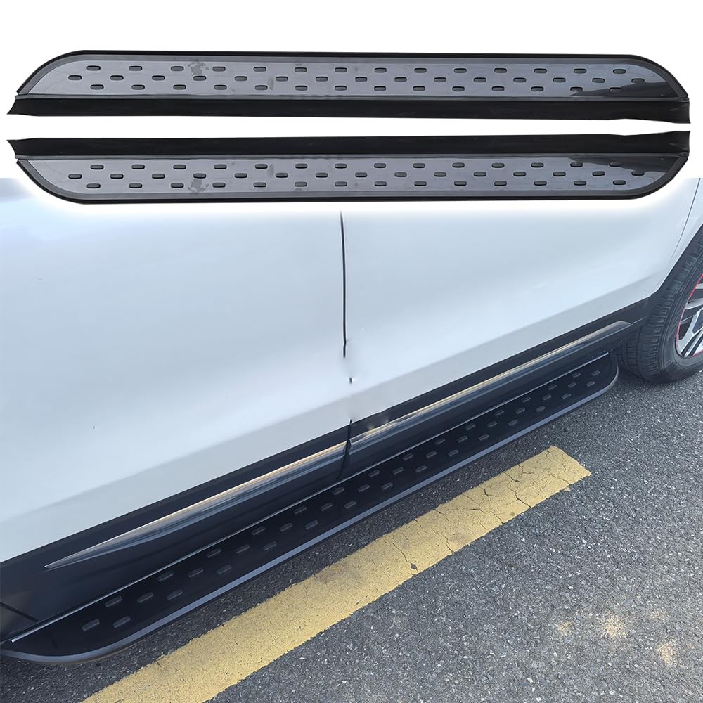 2Pcs Running Boards Step Bars for Buick Enclave 2022 2023 2024 Fixed Brackets