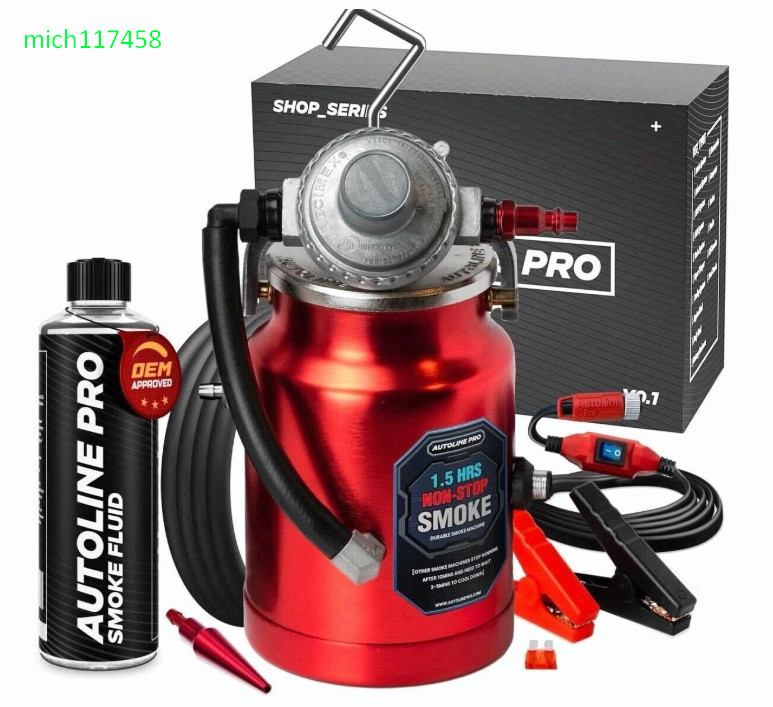 EVAP Smoke Machine Leak Tester for Automotive Vacuum Leak Detection
