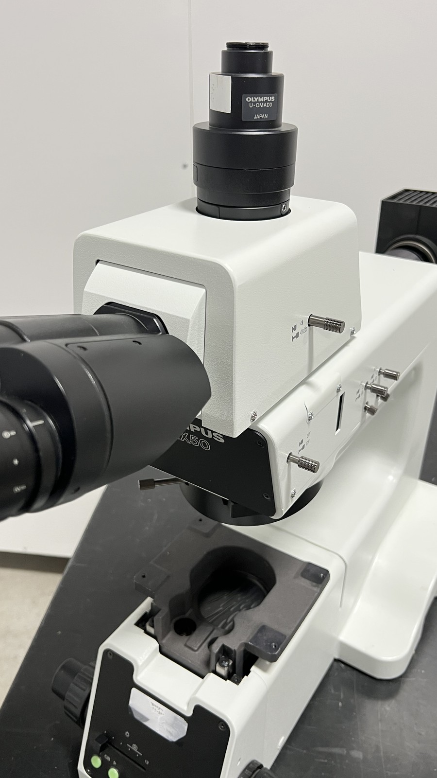 Olympus MX50A-F Reflected Light Brightfield and Darkfield Microscope