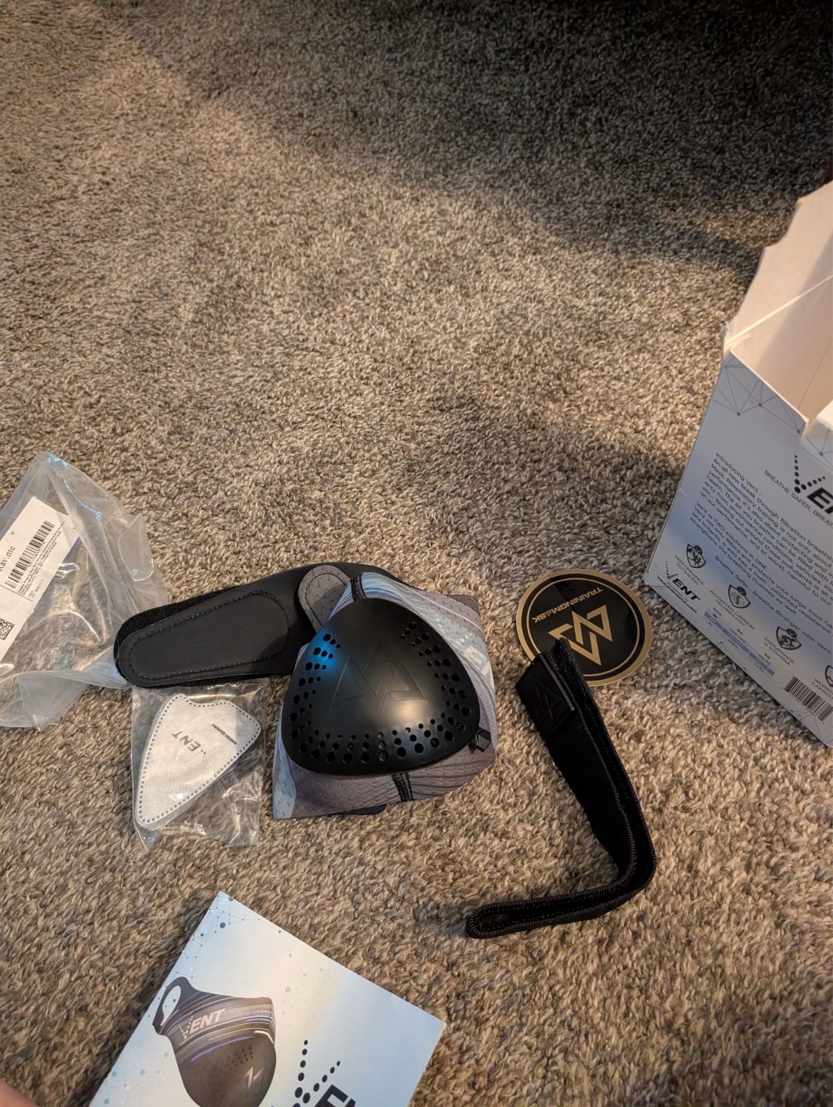 Training Mask Vent (MSRP $50) - MEDIUM - NEW IN BOX