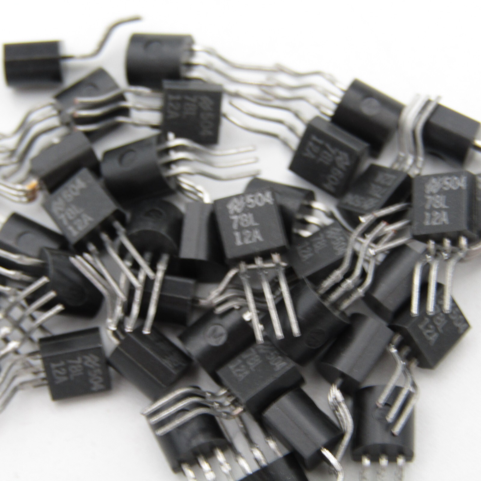 ( 20 PCS ) 78L12A National --  Cut and Formed  --  New Old Stock