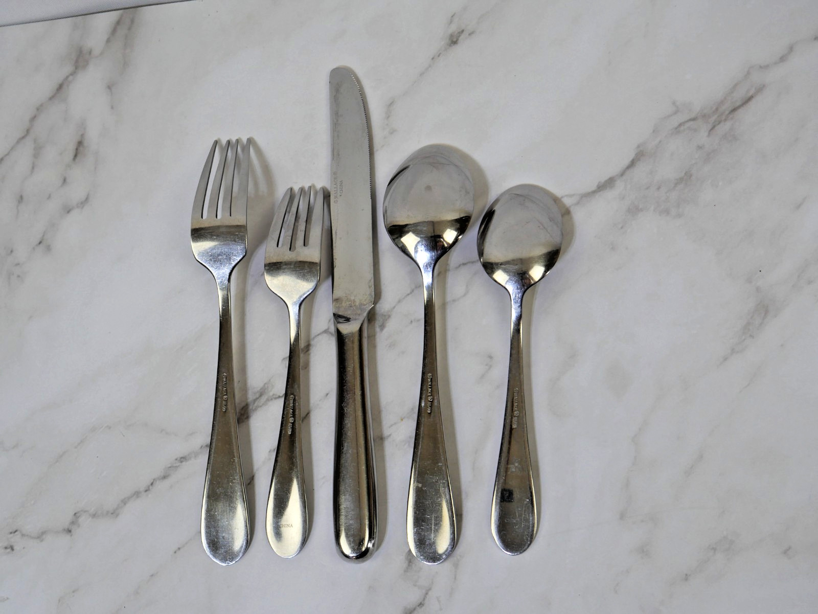 Wallace CONTINENTAL CLASSIC Stainless 18/10 China Silverware CHOICE Flatware