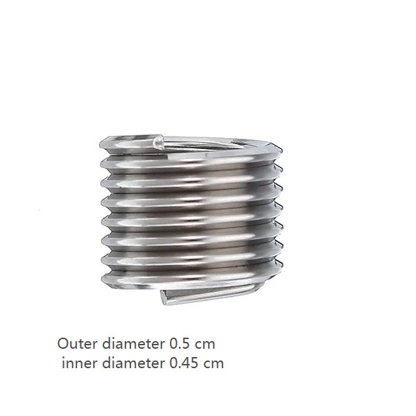M5 x 0.8 Thread Repair Tool Set Stainless Helicoil Wire Insert Kit