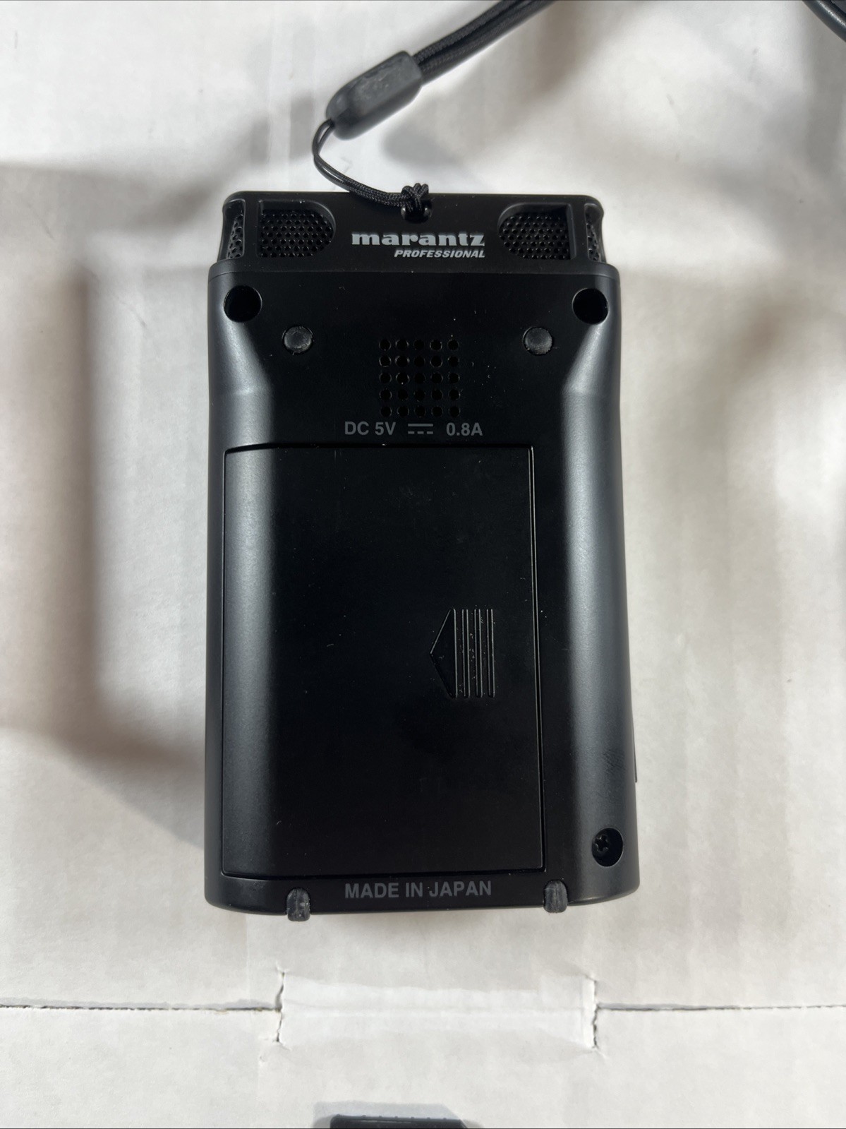 Marantz PMD620 Digital Handheld Recorder w/Power Adapter (WORKS)
