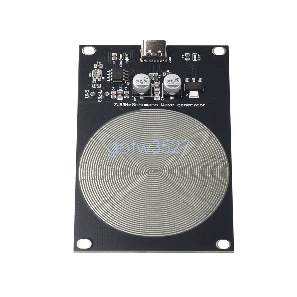 DC 5V 7.83Hz Schumann Wave Generator Ultra Low Frequency Pulse Generator Type-C