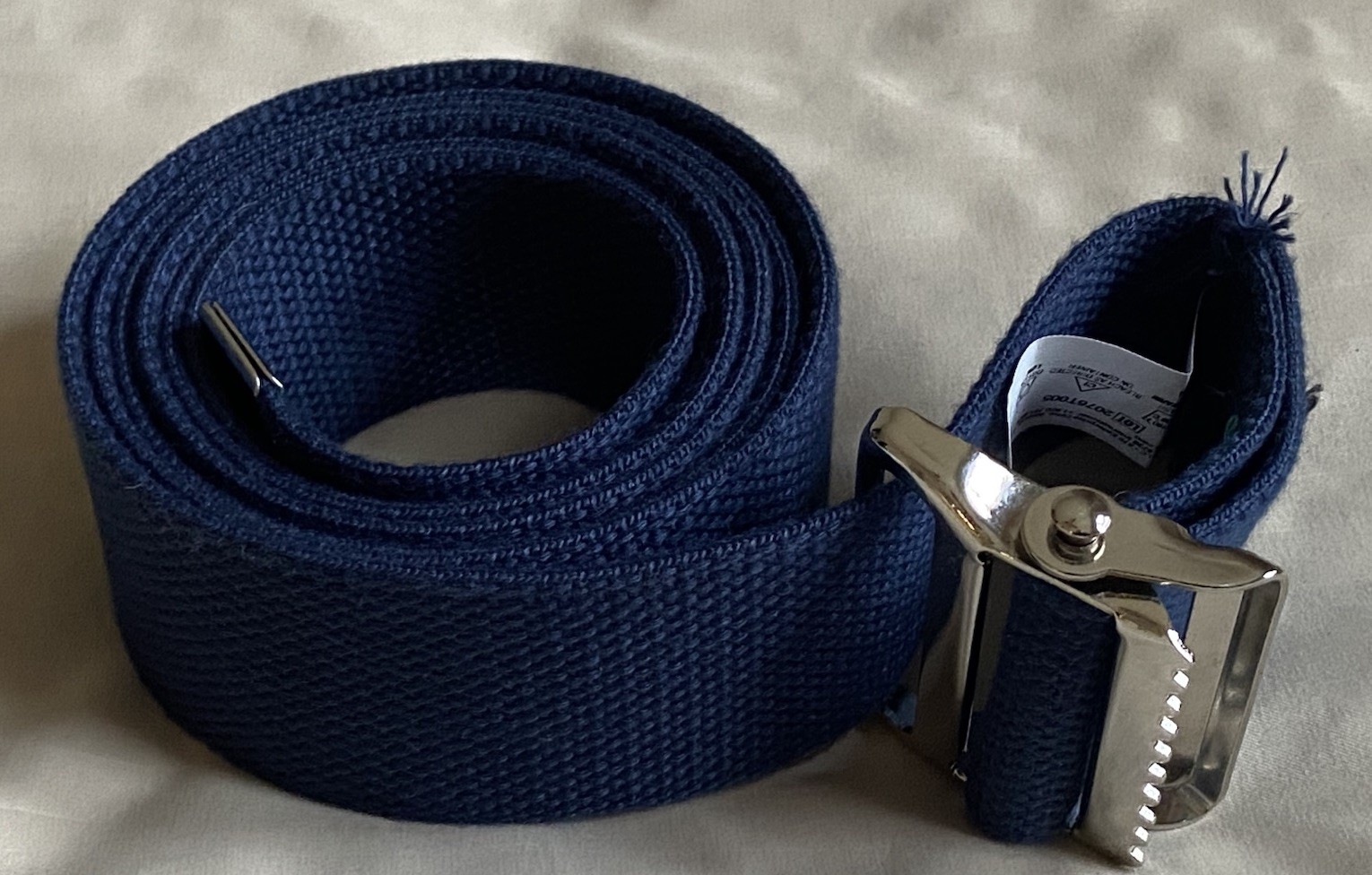 Posey Products 72" Navy Blue Gait Belt for Seniors