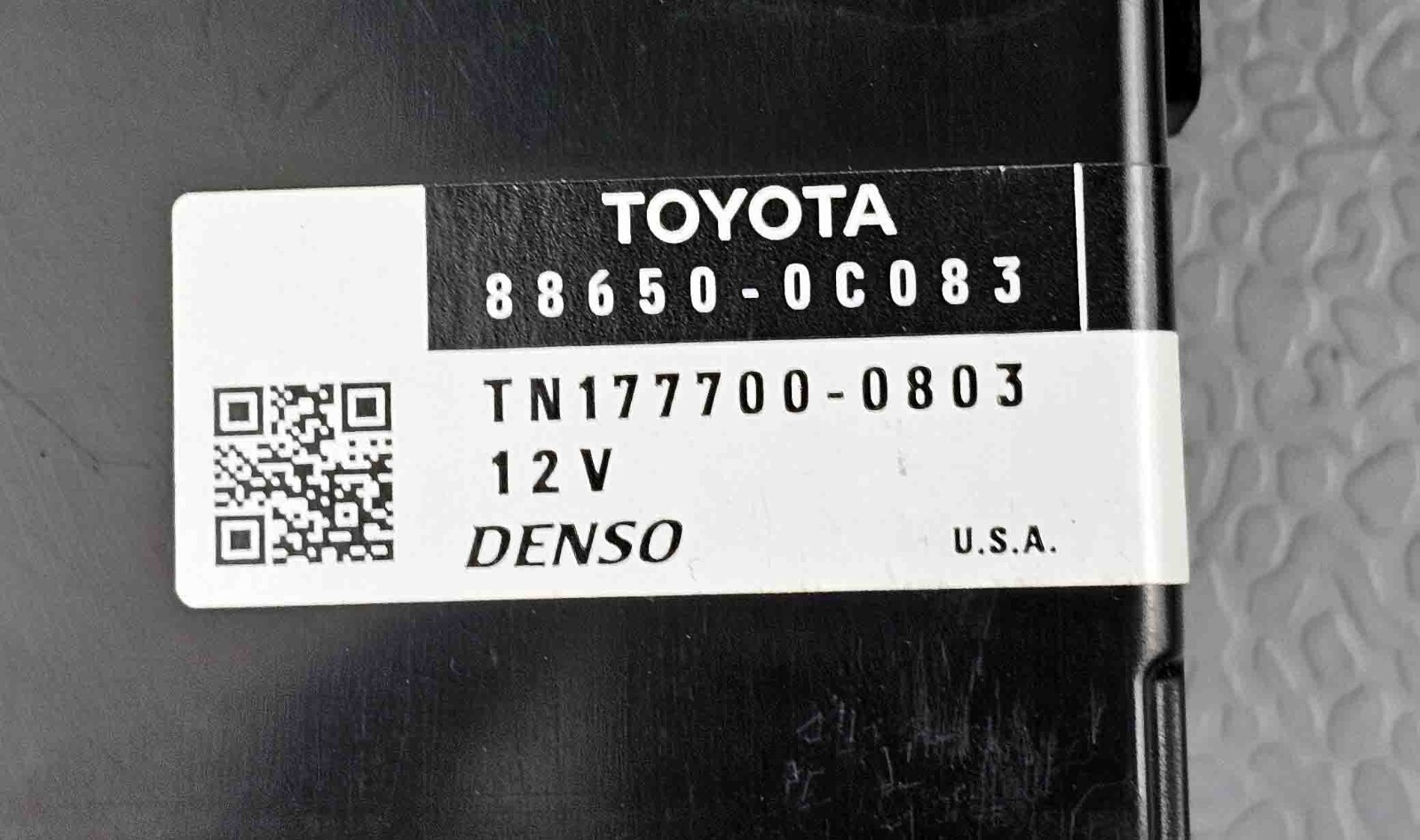 2008-2013 Toyota SEQUOIA A/C Temperature Amplifier Control Module 88650-0C083