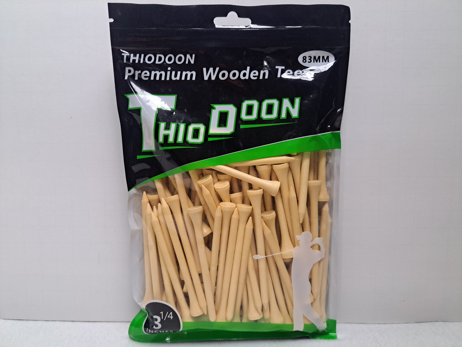 Thio Doon - Wooden Golf Tees (83mm) - 3 1/4" (Sealed)