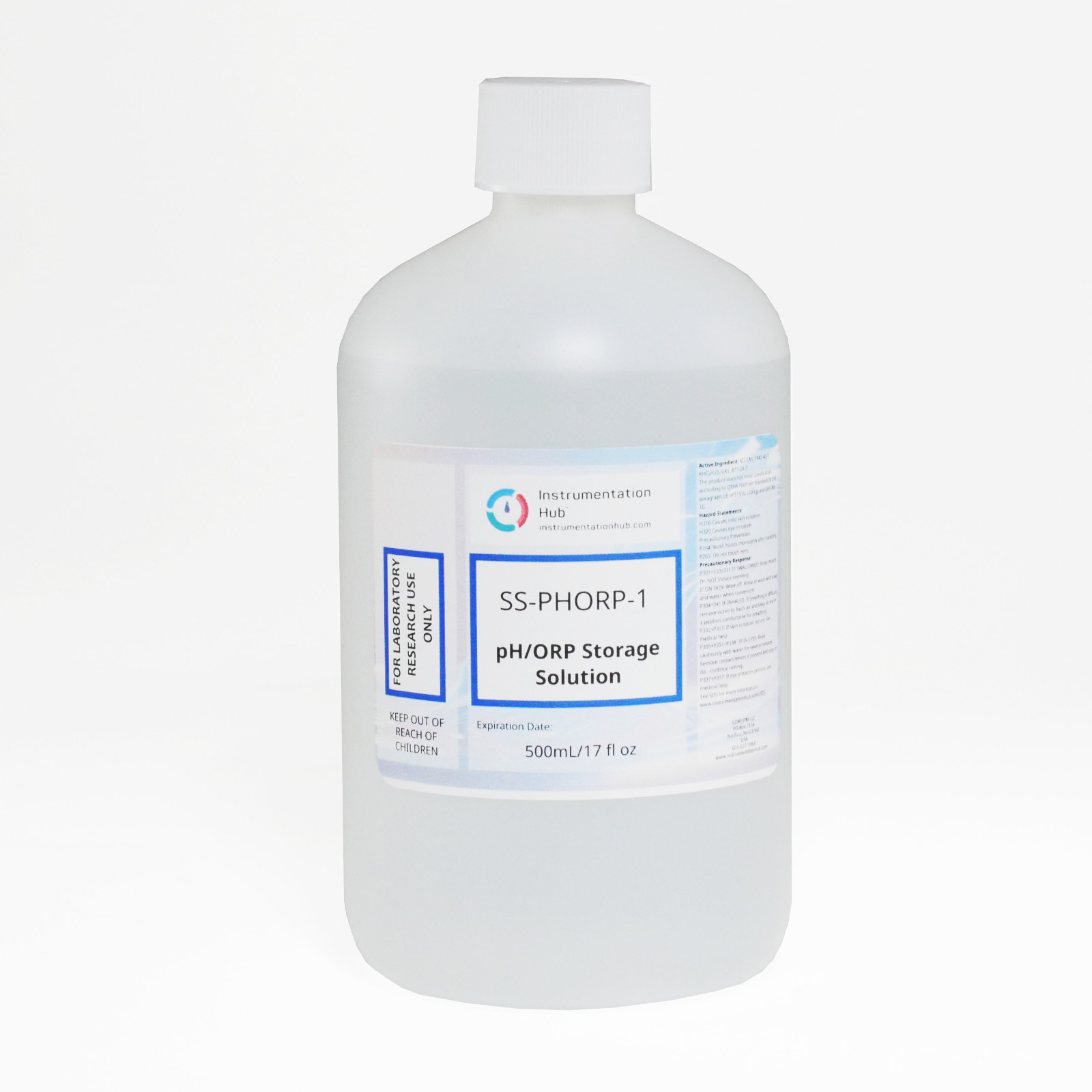 INSTRUMENTATIONHUB pH/ORP Electrode Storage Solution 17 floz (500mL)