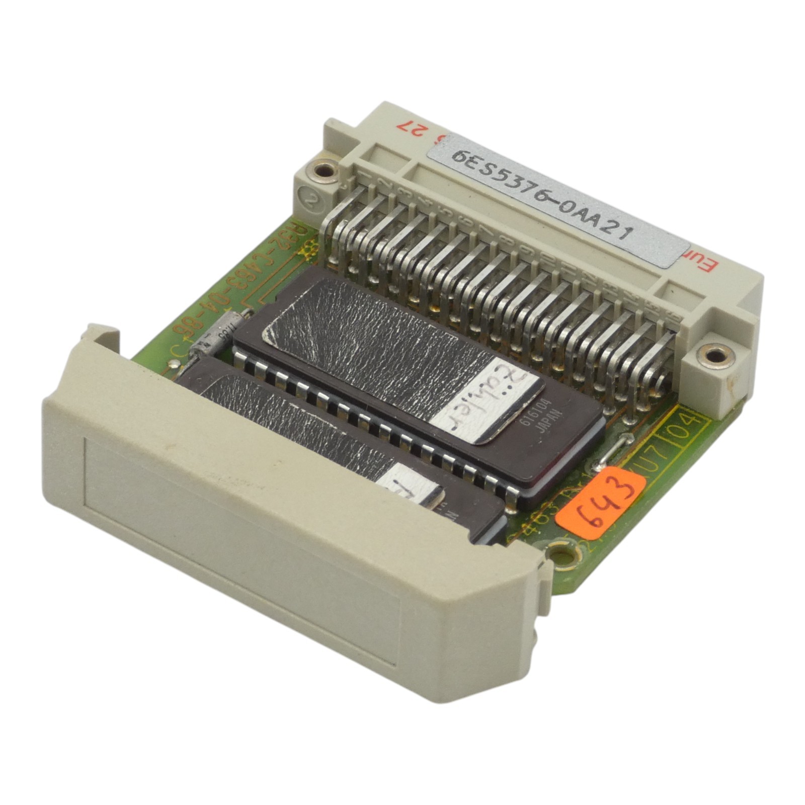 Siemens SIMATIC S5 6ES5376-0AA21 6ES5 376-0AA21 E:01 Memory Module -used-