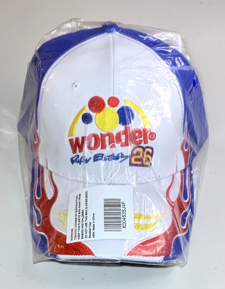 Ricky Bobby Talladega Nights WONDER BREAD #26 Adjustable Strapback HAT, Ball Cap