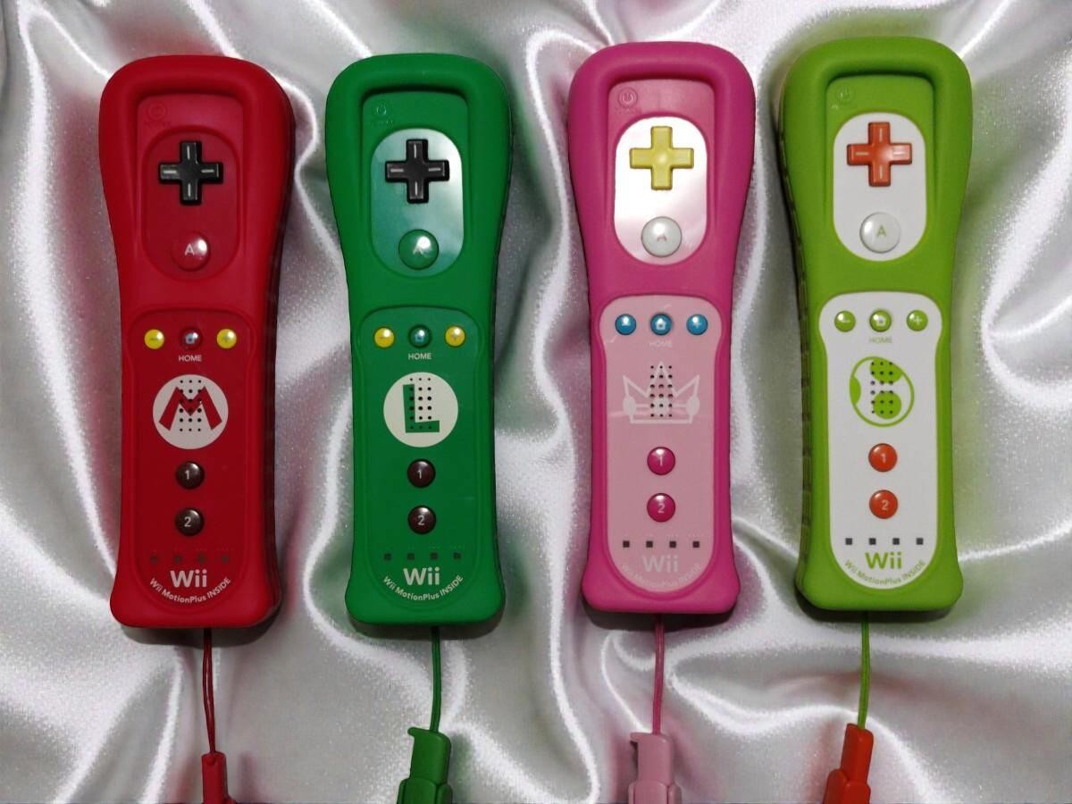 Nintendo Wii Official Remote controller Mario/Luigi /Yoshii/peach Motion Plus U