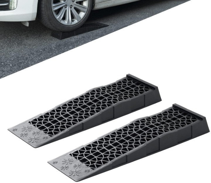 Rampas Plásticas Baja Altura para Auto 3 Toneladas, Juego de 2 Unidades, Nuevo