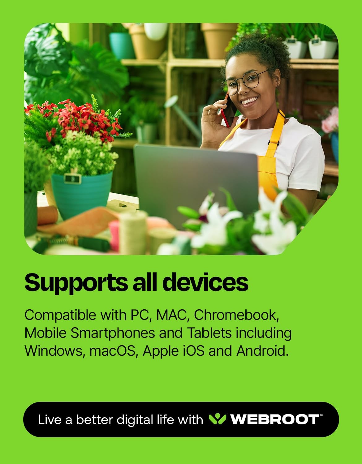 Webroot Internet Security Plus Antivirus Software 2026 3 Device 1 Year...