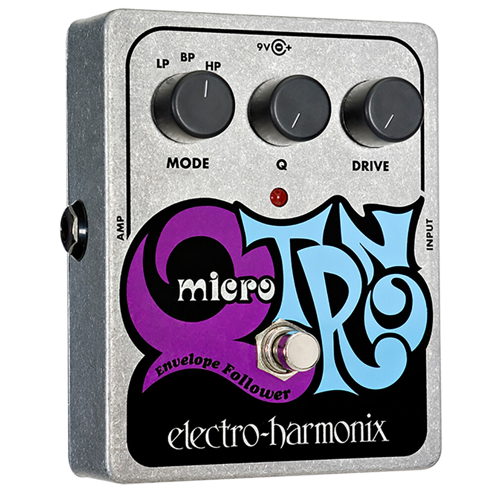 Electro-Harmonix XO Micro Q-Tron Envelope Filter Guitar Effects Pedal QTron