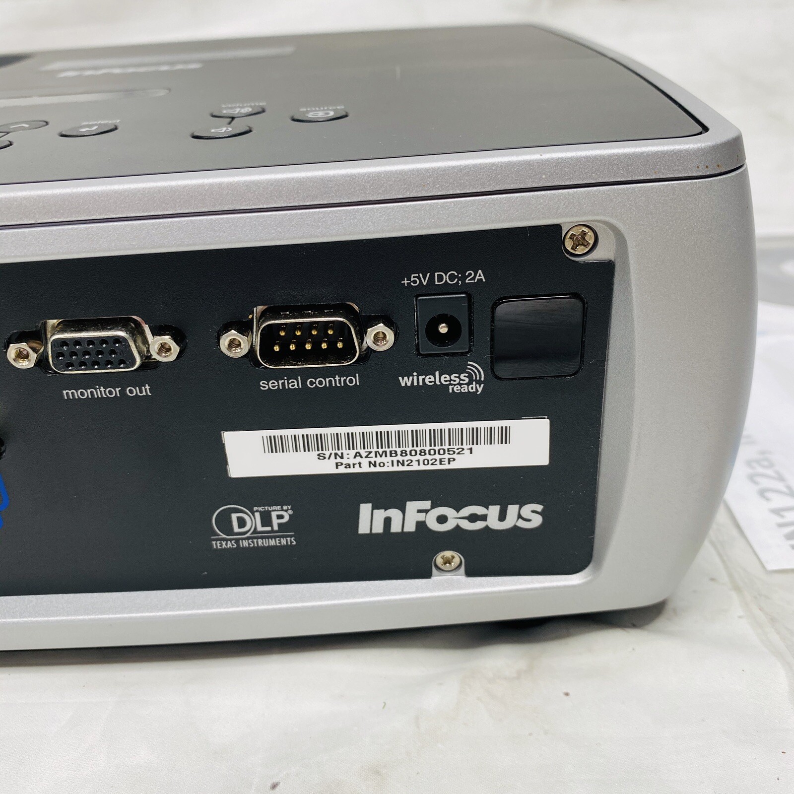 Infocus IN2102EP DLP SVGA Projector Remote Manual