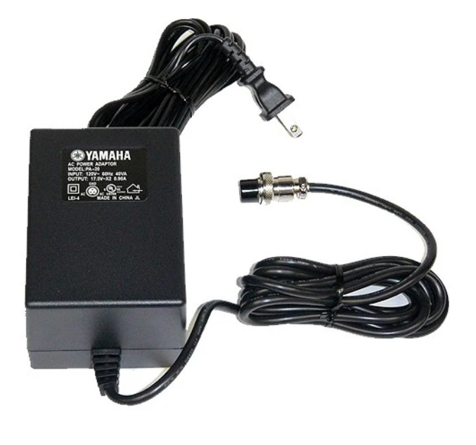 OEM Yamaha WC704100 PA-20 Replacement Power Adapter 17.5V .9A 120V